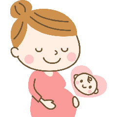 妊婦さんのイラスト