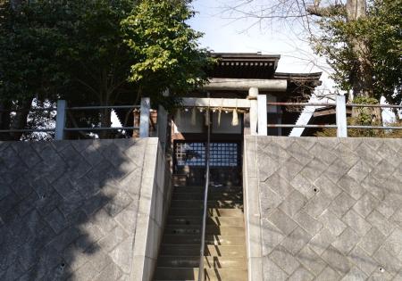 地区内の古の神社を合祀した天照皇大神社の写真