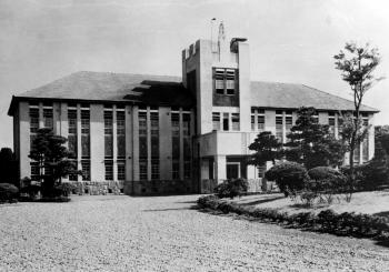 陸軍航空学校下志津分校本部（大正12年・個人所蔵）の写真